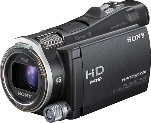 Best Buy: Sony Handycam HDR-CX700V 96GB HD Flash Memory Camcorder 