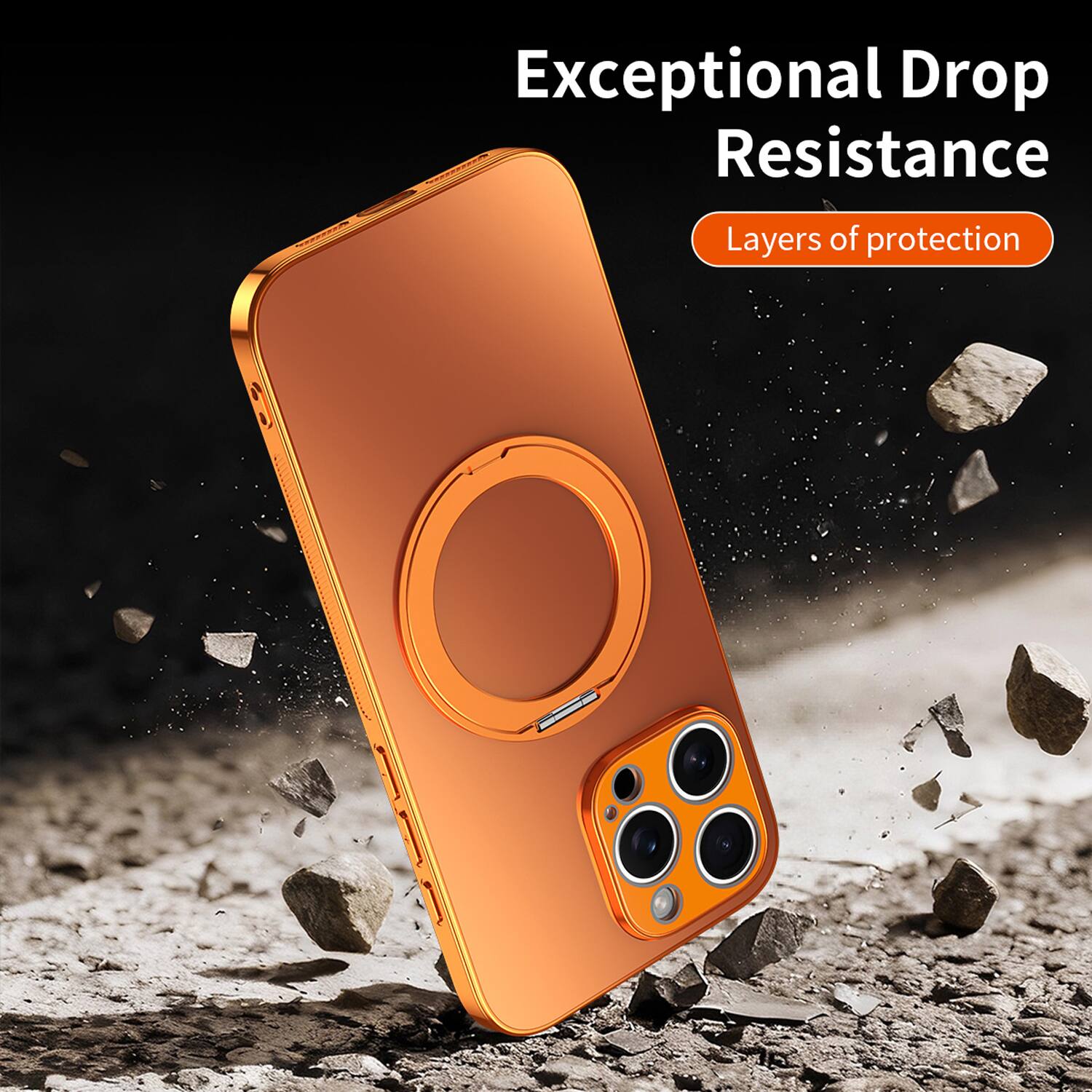 Exceptional Drop Resistance  
Layers of protection