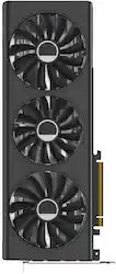 XFX - SPEEDSTER QICK319 AMD Radeon RX 7700XT 12GB GDDR6 PCI Express 4.0 Gaming Graphics Card - Black - Front_Zoom