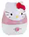 Front. CRANE - 1 Gal. Adorable Ultrasonic Cool Mist Humidifier Hello Kitty - White/Pink.