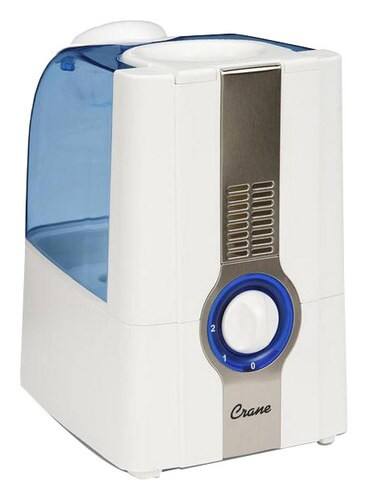 Best Buy Crane 1 Gal Warm Mist Humidifier White Ee 5200w