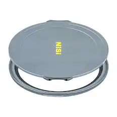 Front. NiSi - NiSi JetMag Pro Adapter Ring with Front Cap for 95mm Lens to 95MAG Filter - Gray.