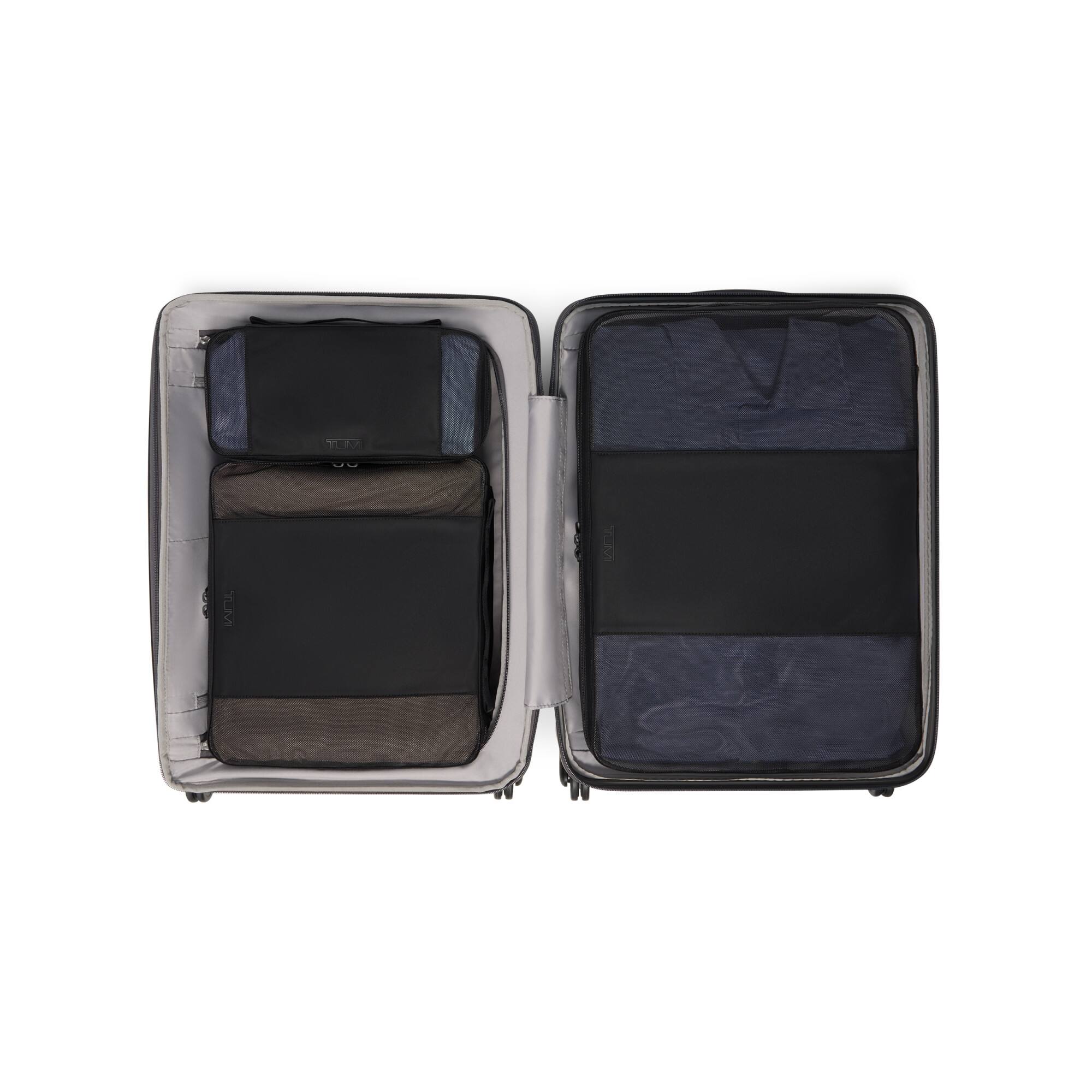 Alt View 2. TUMI - Ventra Expandable Carry-On Spinner Suitcase - Black Texture.
