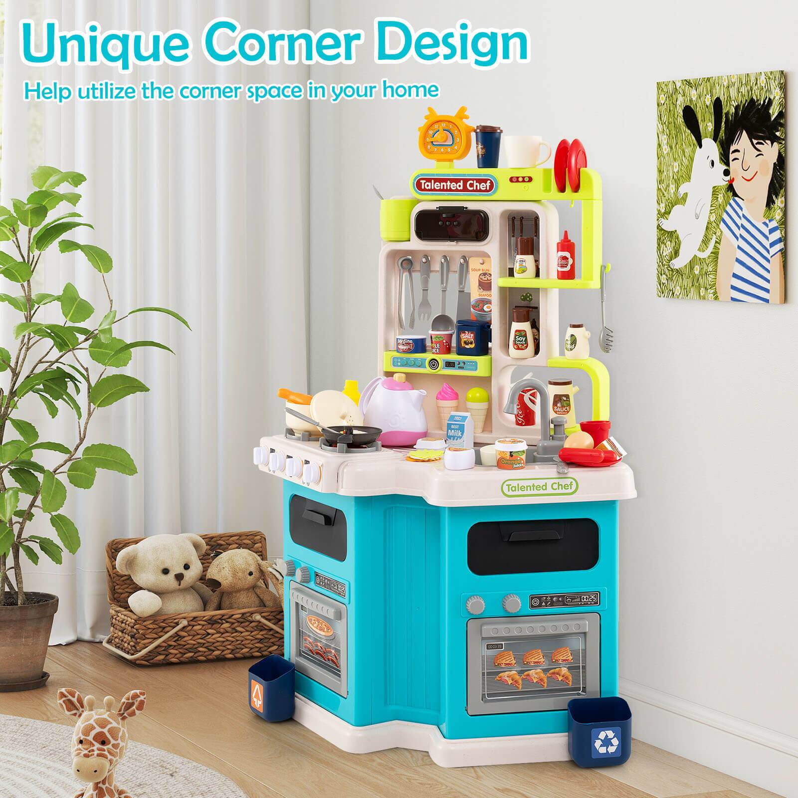 Unique Corner Design  
Help utilize the corner space in your home  

Talented Chef