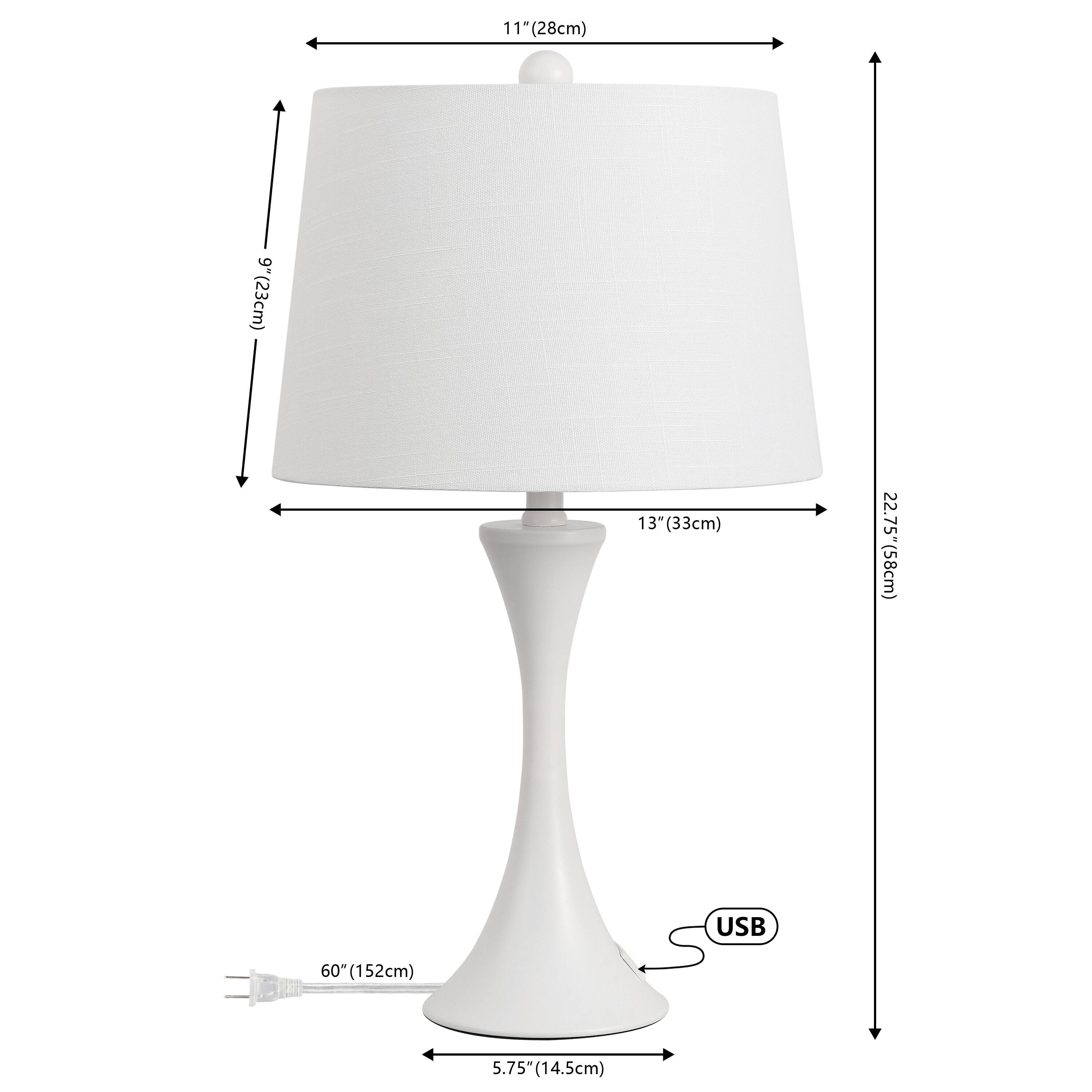 11" (28cm)  
9" (23cm)  
13" (33cm)  
22.75" (58cm)  
USB  
60" (152cm)  
5.75" (14.5cm)