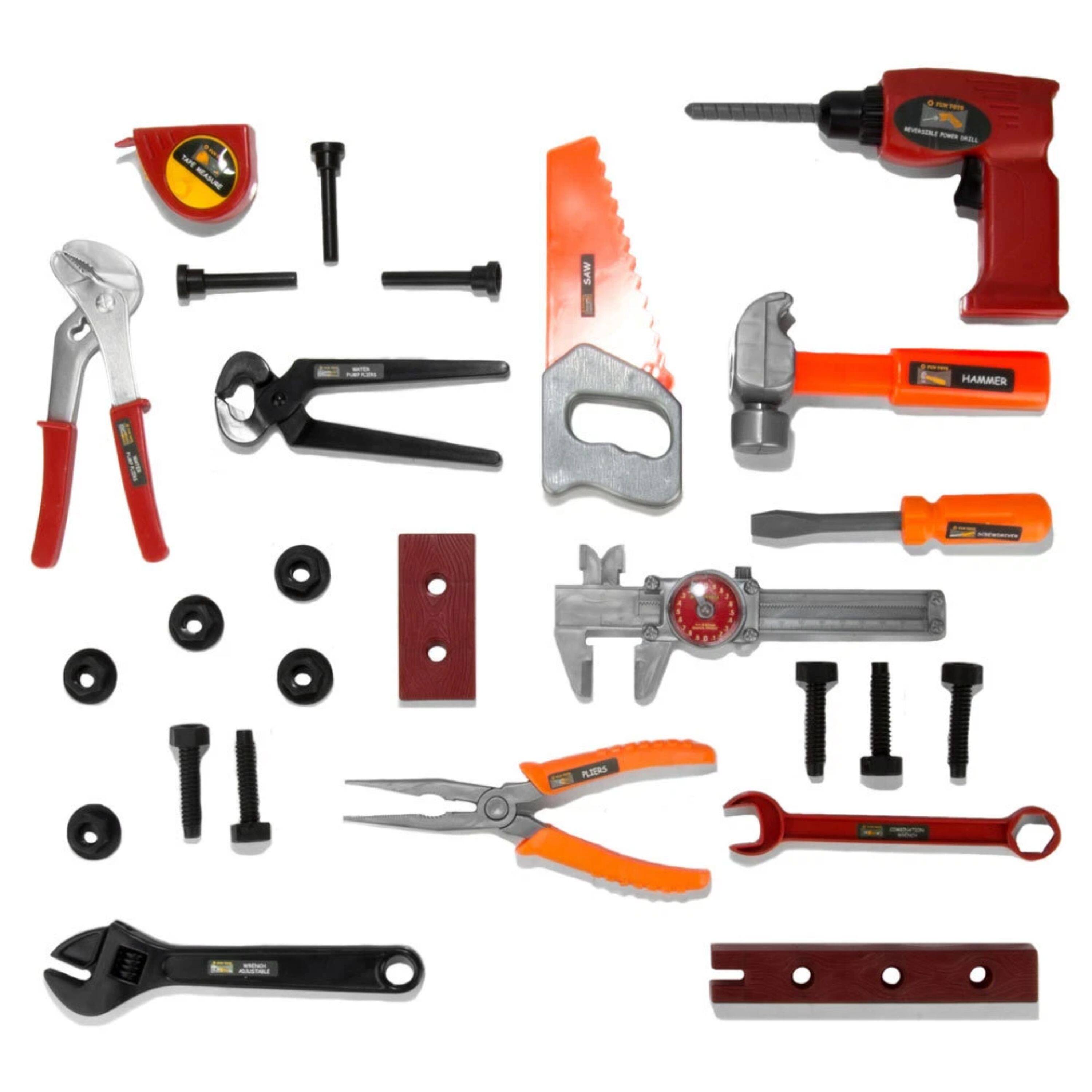 Kitcheniva - Kids Tool Set Pretend Play Construction Toy 26 Pcs - Multicolor price history on PriceWatchPro