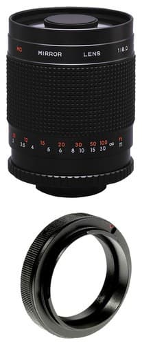 Front Standard. Rokinon - 800mm f/8 Telephoto Mirror Lens For Select Nikon Cameras.