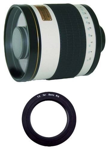 Front Standard. Rokinon - 800mm f/8 Mirror Lens For Select Sony NEX Cameras.