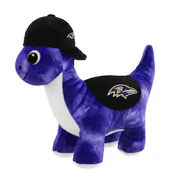 Sporticulture - Baltimore Ravens Huddle Plush Fanasaur - Multicolor