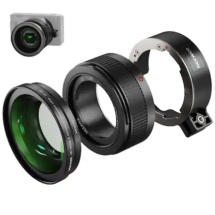 UX-TUBE + NEWEER 18-80mm Lens Conversion Macro Wide HD NEWEER