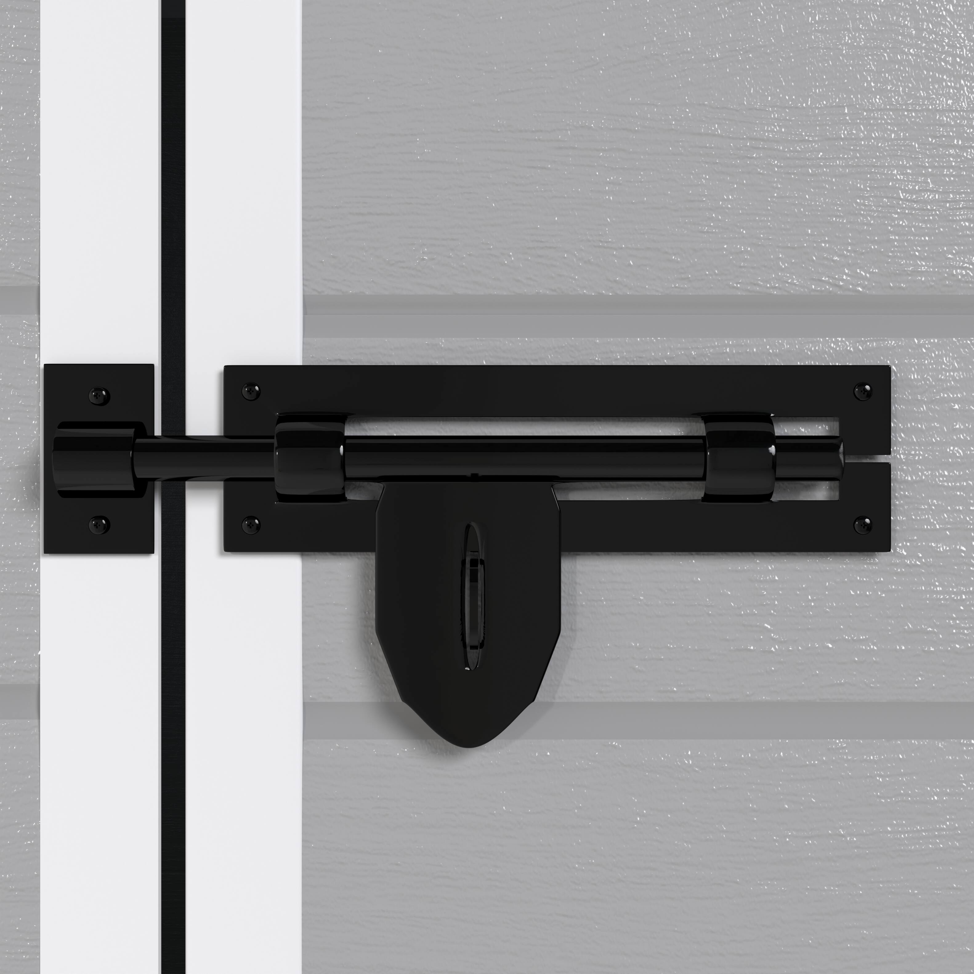 Alt View 6. Mondawe - 6x6 FT Waterproof Resin Outdoor Storage Shed with Floor & Window &  Lockable Doors and  Vents - Gray.