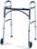 Front. Medical King - Folding Walker with Wheels for Seniors – Lightweight Aluminum, Adjustable Height, Supports up to 350 lbs - Grey.