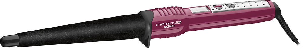 Conair - Ceramic Curling Wand - Red - Angle Zoom
