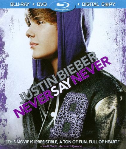  Justin Bieber: Never Say Never [2 Discs] [Includes Digital Copy] [Blu-ray/DVD] [2011]