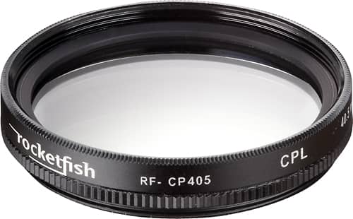 Front. Rocketfish™ - 40.5mm Circular Polarizer.
