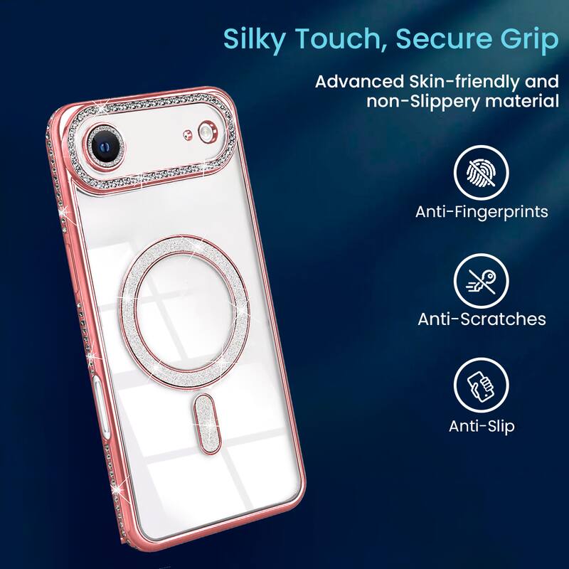 Silky Touch, Secure Grip

Advanced Skin-friendly and non-Slippery material

Anti-Fingerprints

Anti-Scratches

Anti-Slip