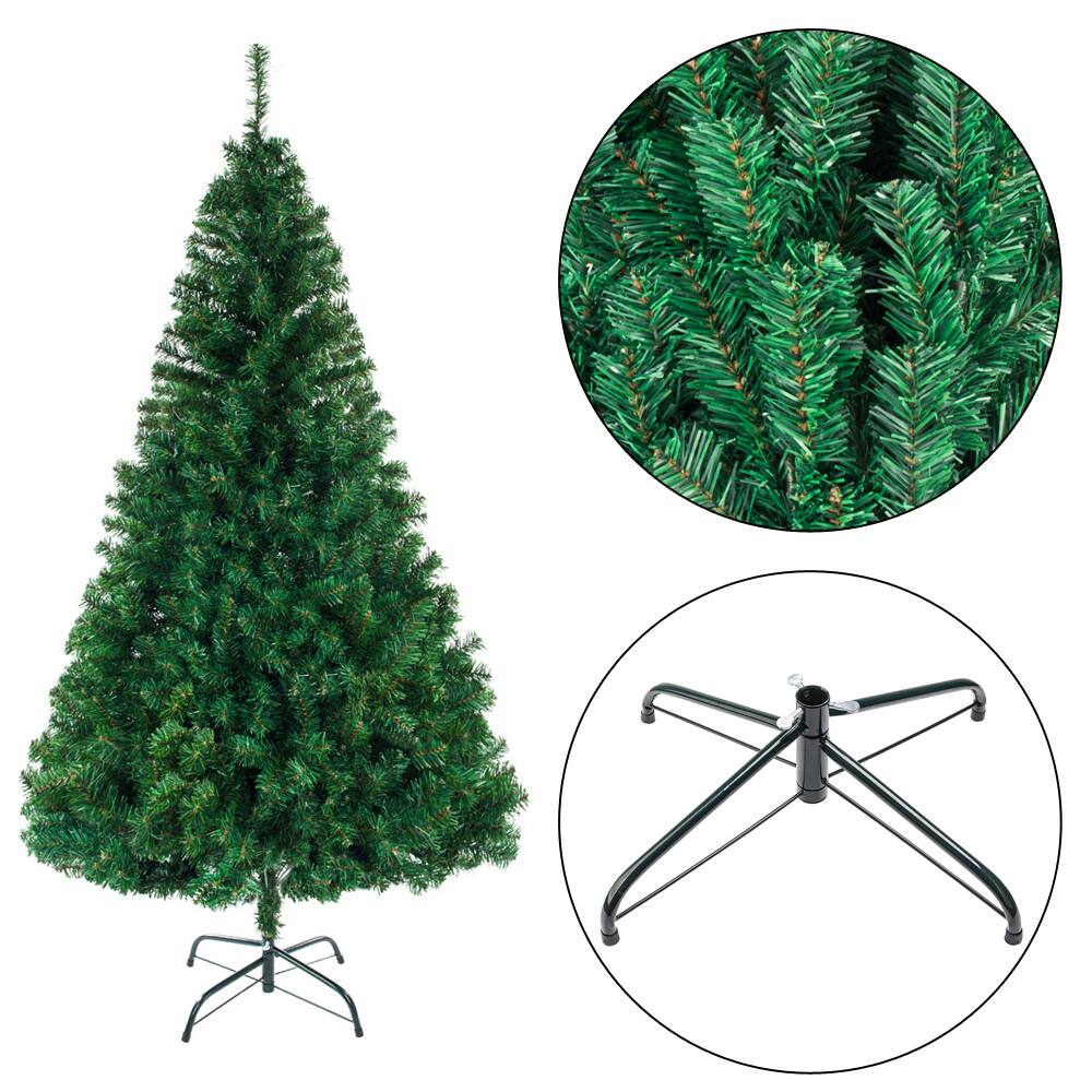 Alt View 3. Winado - Christmas Tree 8 FT Artificial Spruce For Holiday Decorations with Stand - Green.
