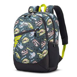 High Sierra - BTS Outburst Backpack for School and Travel, Dino Dig and Mercury - Dino Dig / Mercury