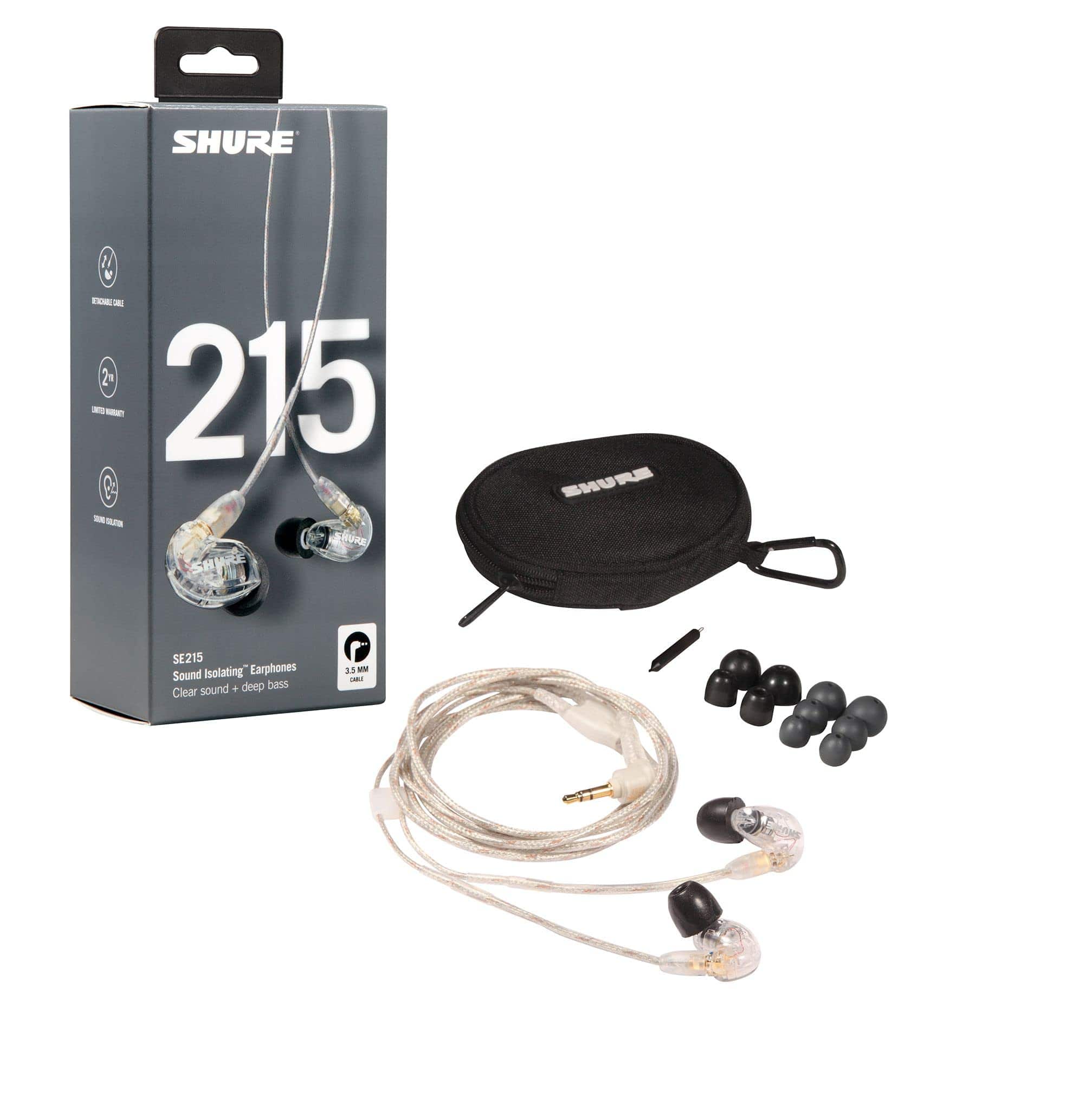SHUREのゲーミングイヤフォン Shure Sound Isolating Earphones Stereo Mini phone (3.5mm) Wired