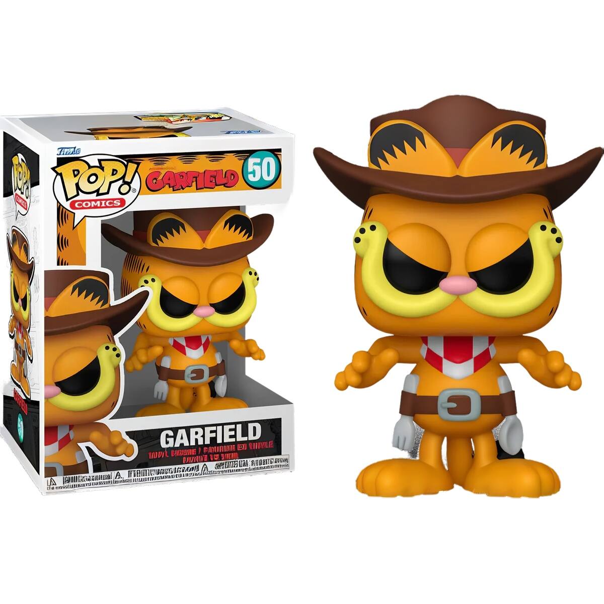 Funko - Pop! Garfield Western #50 - Multicolor