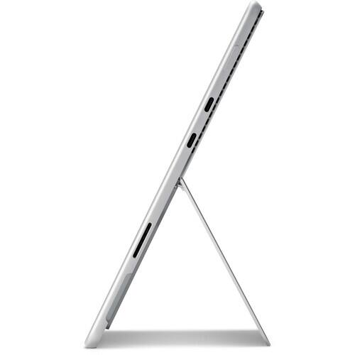 Angle. Microsoft - Surface Pro 8 13" Tablet 512GB WiFi 2.4GHz, Platinum - Silver.