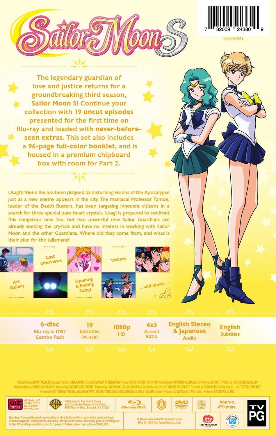 Angle. Sailor Moon S: Season 3 Part 1: Limited Edition (Blu-ray Limited Edition) [Blu-ray].