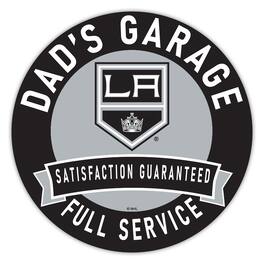 Fan Creations - Los Angeles Kings 16" Dad's Garage Wood Sign - Multicolor