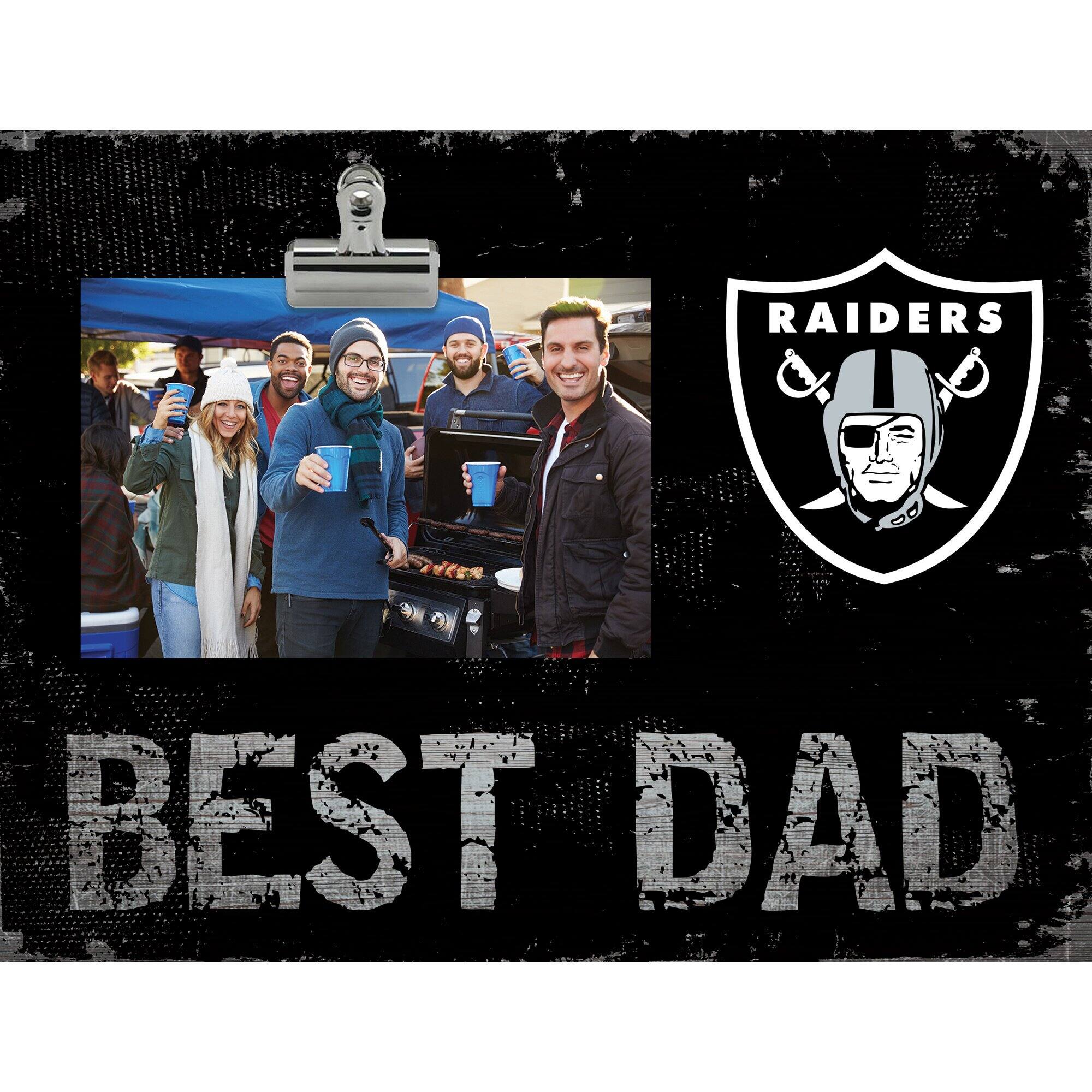 Fan Creations - Las Vegas Raiders 8'' x 10.5'' Best Dad Clip Frame - Multicolor price history on PriceWatchPro