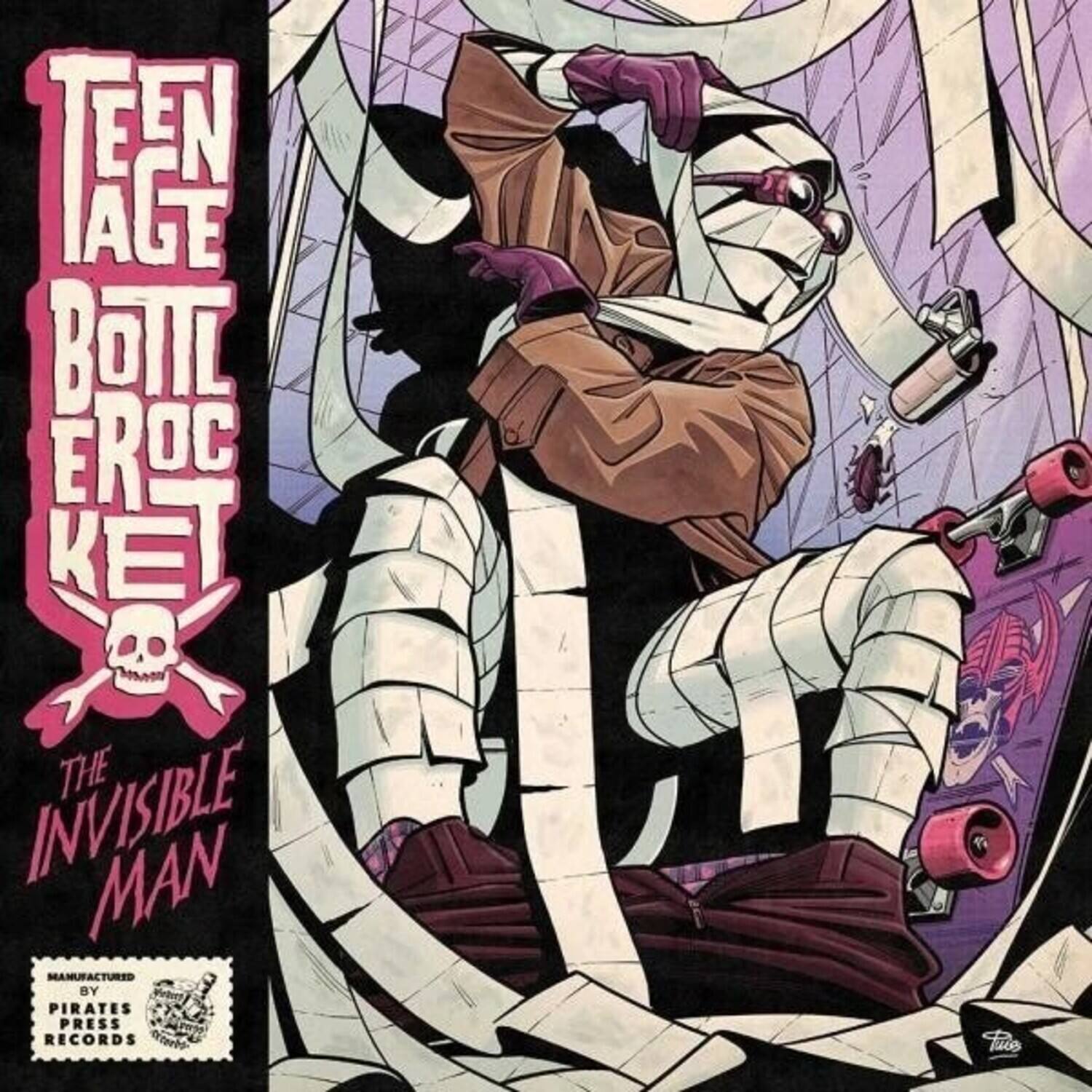 Teenage Bottlerocket  
The Invisible Man  
Manufactured by Pirates Press Records