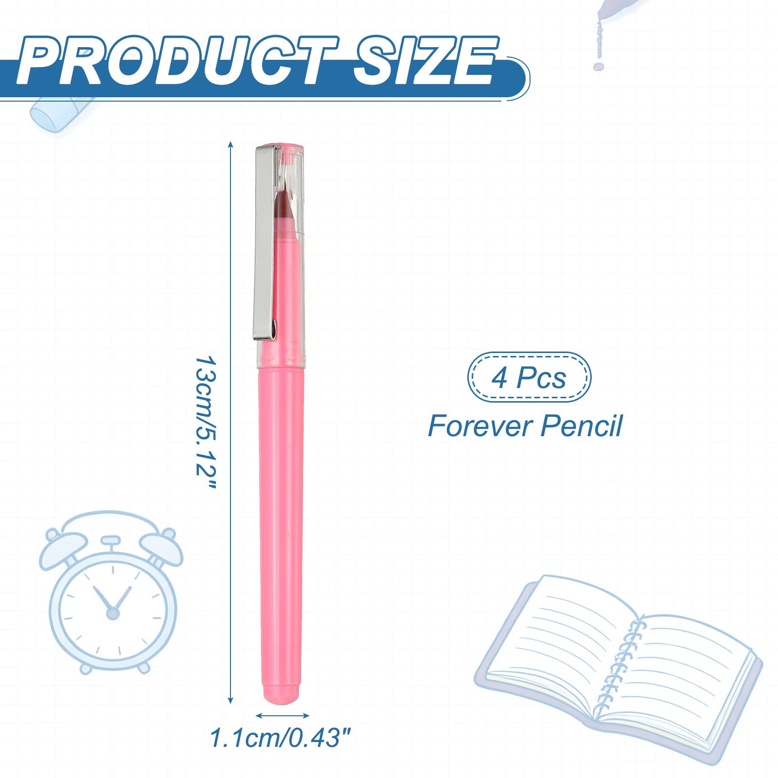 PRODUCT SIZE  
13cm/5.12"  
4 Pcs  
Forever Pencil  
1.1cm/0.43"