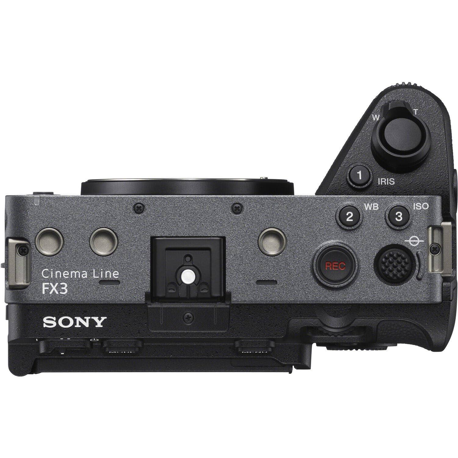 Cinema Line FX3  
REC  
SONY  
1 IRIS  
2 WB  
3 ISO