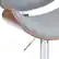 Alt View 12. Simpli Home - Marana Bentwood Adjustable Height Gas Lift Bar Stool - Stone Grey.