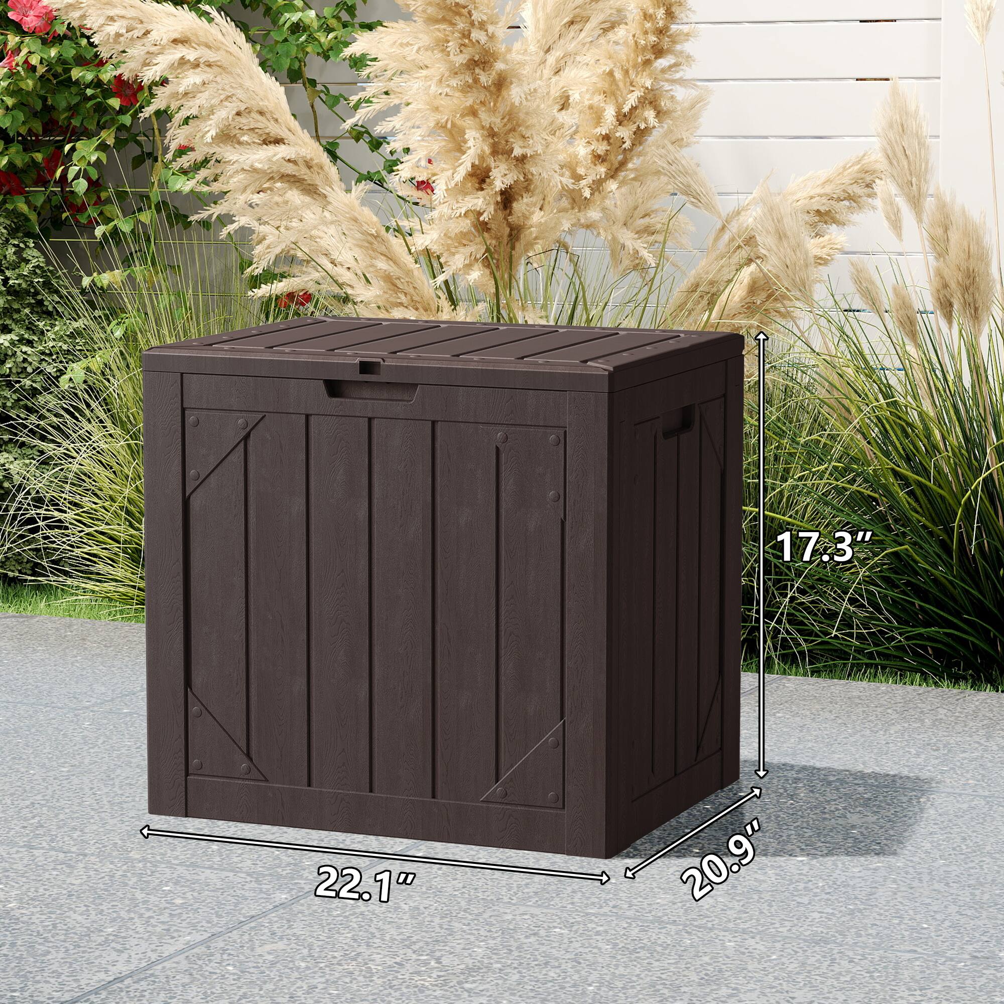 17.3" x 22.1" x 20.9"