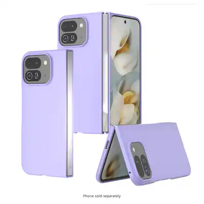 SaharaCase Slim Phone Case for Google Pixel 10 Pro Fold, Shock Absorbing, Lavender (CP00893) SaharaCase Slim Phone Case for Google Pixel 10 Pro Fold, Shock Absorbing, Lavender (CP00893)