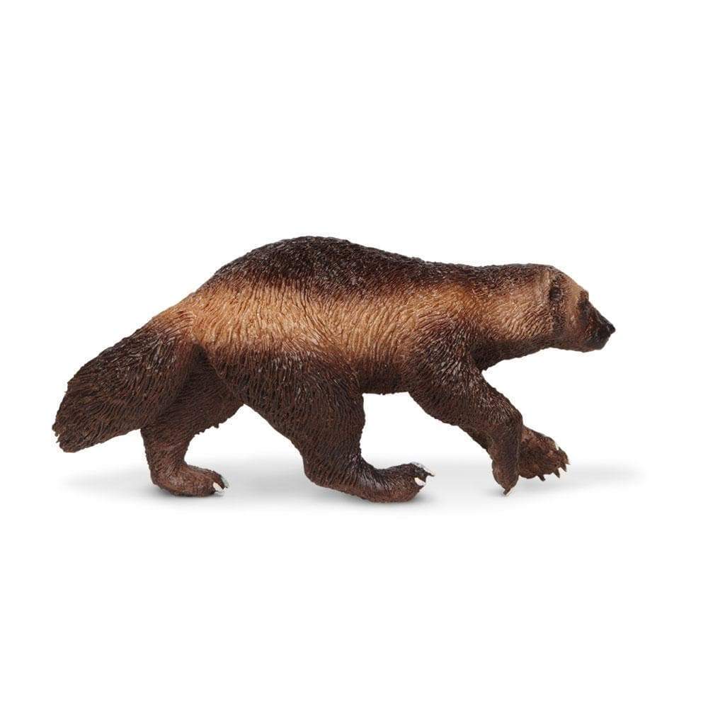 Back. Safari Ltd. - Wolverine Toy Figurine.