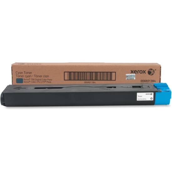 Cyan Toner  
Toner cyan  
Toner cian  
700 Digital Color Press  
Xerox Color 175 C750 Press  
006R01384  
xerox 006R01384  
Toner  
NOVEN