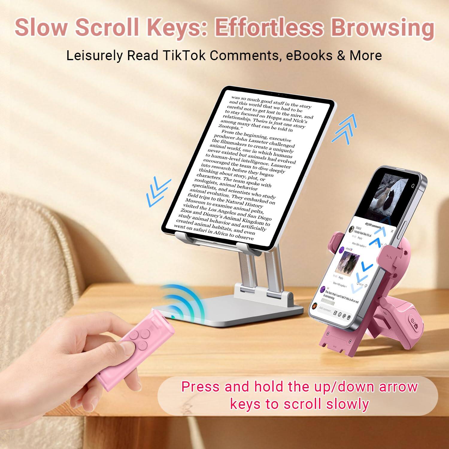 Slow Scroll Keys: Effortless Browsing  
Leisurely Read TikTok Comments, eBooks & More  

Press and hold the up/down arrow keys to scroll slowly  

was so much good stuff in the story and this is not to get that we had to be careful that s had story m tV get TO Ive to HTA loat in Fwwnn the mire relationship. cT Hoppa and Theira and Nick's among in juse Zootopia. many that ean cuare story he told Fot in the peoducerJoh beginning, exeentive the flmmakers Lasseter aninual world. to create challenged a never excisted one in which uniquely T hut animals humans human-level had evolved dato encouraged the leazo intelligence. Lasseter rsverc to dive thinking before they deeply characters about story. began The teamn plot, or zoologists, animal spoke with animal specialists, and behavior field evolution. sclenstista who trips ro the They embarked stady Museumn rOo Natural to examine animal History 2 and Angeles pelts, study Disney and San created animal Animal Diego animal bchavior and Kingdom to wend na habitats. artificially safar