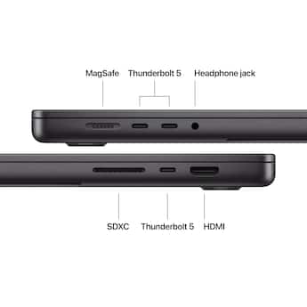 Apple MacBook Pro 16 inch Laptop M5 Max chip with 18 core CPU and Apple MacBook Pro 16 inch Laptop M5 Max chip with 18 core CPU and
