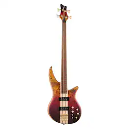 Jackson - Pro Series Spectra Bass SBP IV Bass Guitar - Amber Flame