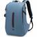 Alt View 32. Swissdigital Design - LAMONE L LED TSA-Friendly Water-Resistant Backpack With USB Charging Port RFID Protection and Fits Up to 16″ Laptop - Dark Blue.