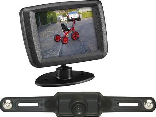 Front Standard. Audiovox - 2.5" Wireless Vehicle Rear Observation System.