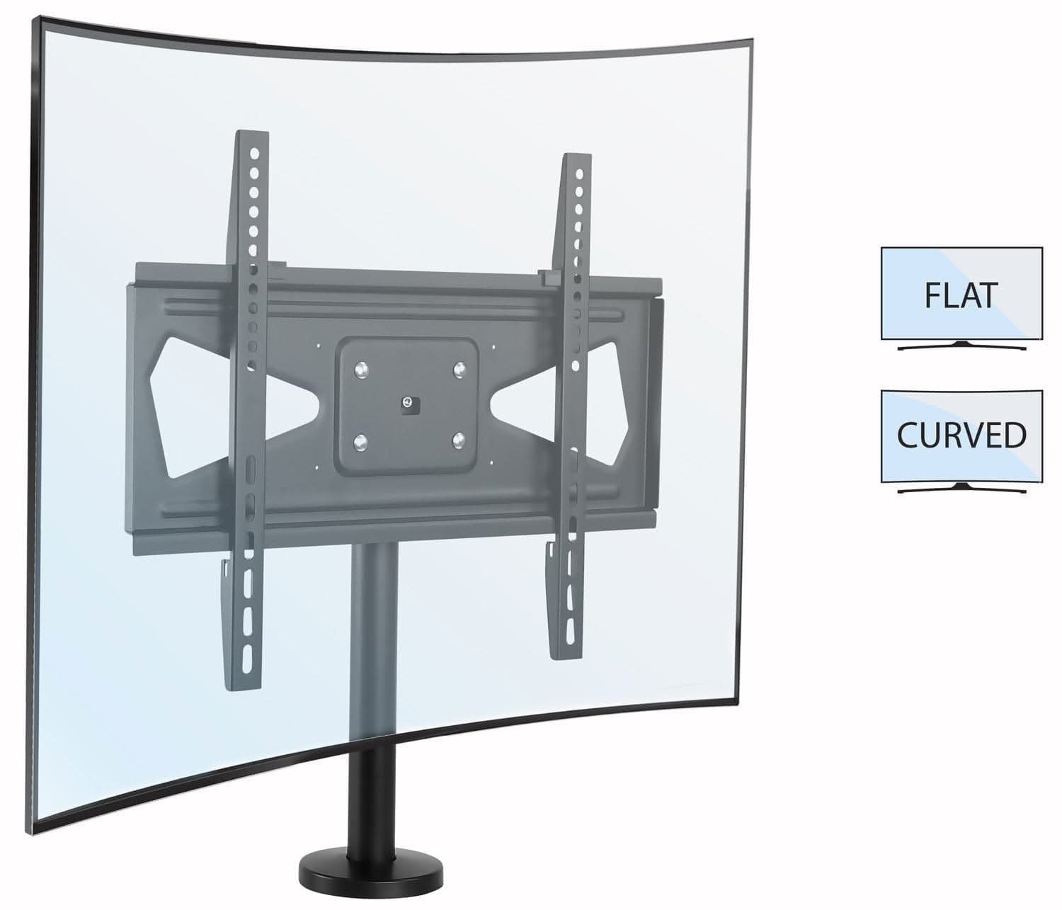 FLAT  
CURVED