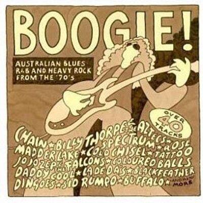 Boogie!: Australian Blues, Rn'B & Heavy Rock from the 70's [LP] - VINYL