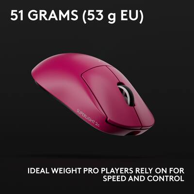 Logitech PRO X SUPERLIGHT 2c LIGHTSPEED Lightweight Compact Logitech PRO X SUPERLIGHT 2c LIGHTSPEED Lightweight Compact
