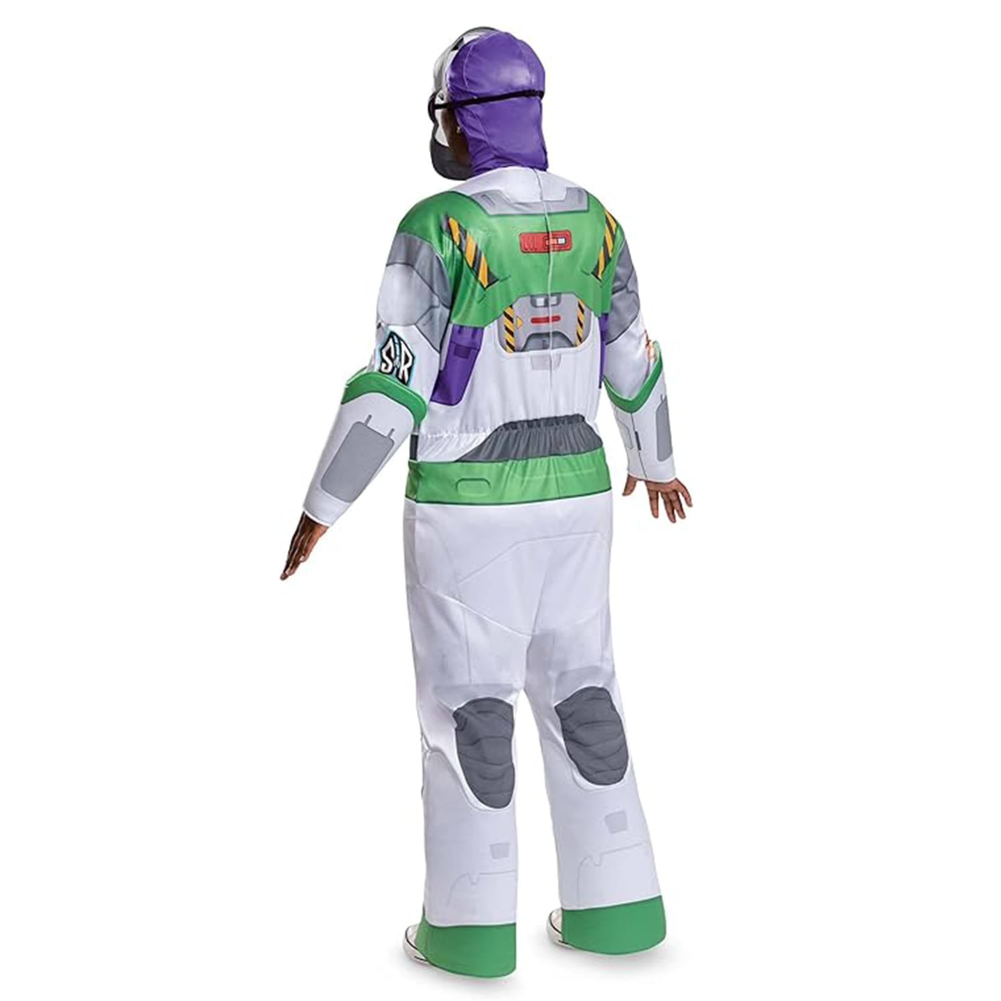 Alt View 2. Disney - Disney/Pixar Buzz Lightyear Deluxe Adult Costume | XXL (50-52) - Green.