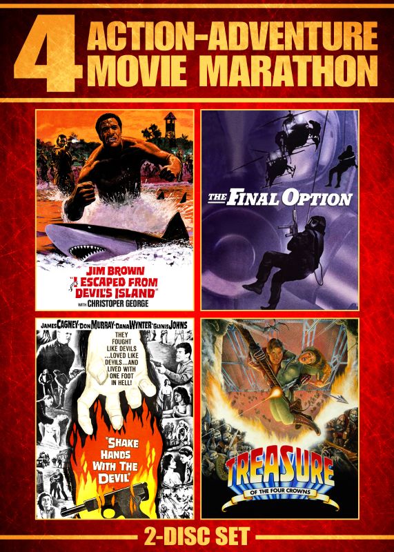 4 Action-Adventure Movie Marathon [2 Discs] [DVD]