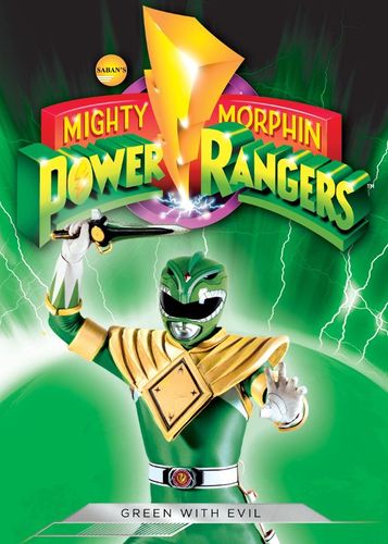  Mighty Morphin Power Rangers: Green with Evil [DVD]