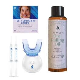 Pursonic - Advanced Teeth Whitening & Ayurvedic Oral Care Bundle - Multicolor