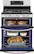 Alt View Standard 2. LG - 30" Self-Cleaning Freestanding Double Oven Gas Convection Range - Stainless-Steel.