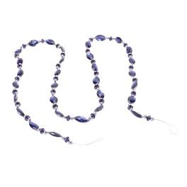 BreeBe - Jewel Bead String Garland (Set of 2) - Blue